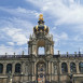 Photo showing Crown Gate of the Zwinger complex in Dresden