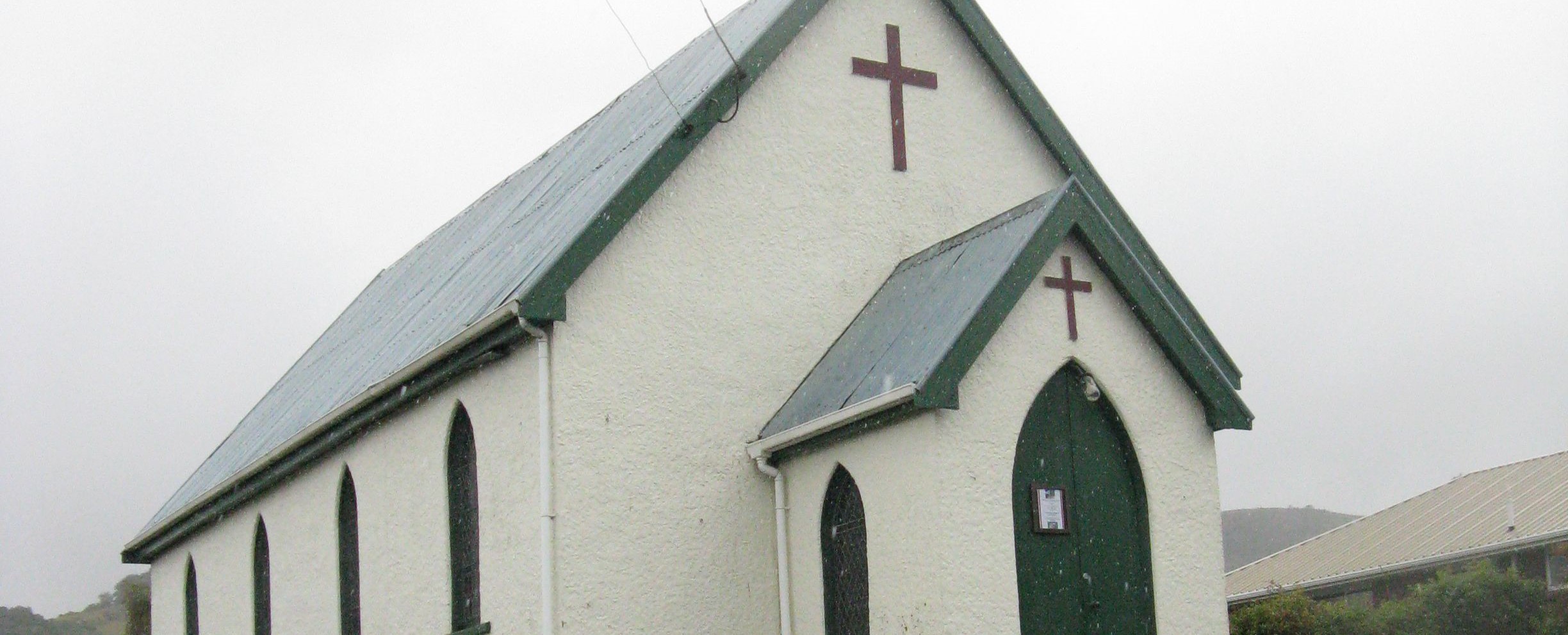 Fotografia przedstawiająca St Hyacinth\'s Church in Waihola, Dunedin