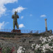 Fotografia przedstawiająca Igor Mitoraj\'s \'Daedalus\' sculpture in Pompeii