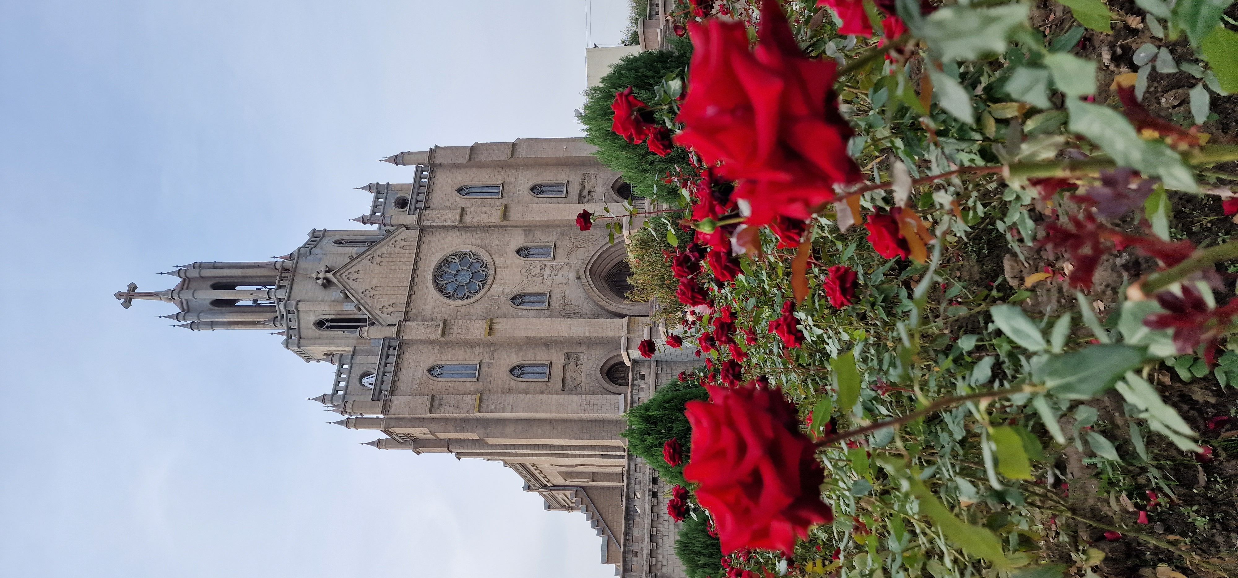 Photo montrant Église polonaise (cathédrale du Sacré-Cœur de Jésus) à Tachkent