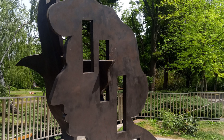 Fotografia przedstawiająca Monument to Frederic Chopin in Vienna