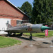 Fotografia przedstawiająca Samolot MiG-21 w Muzeum Volandia w Somma Lombardo