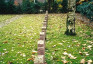 Fotografia przedstawiająca Grave of a soldier of the 1st Armoured Division in the new cemetery