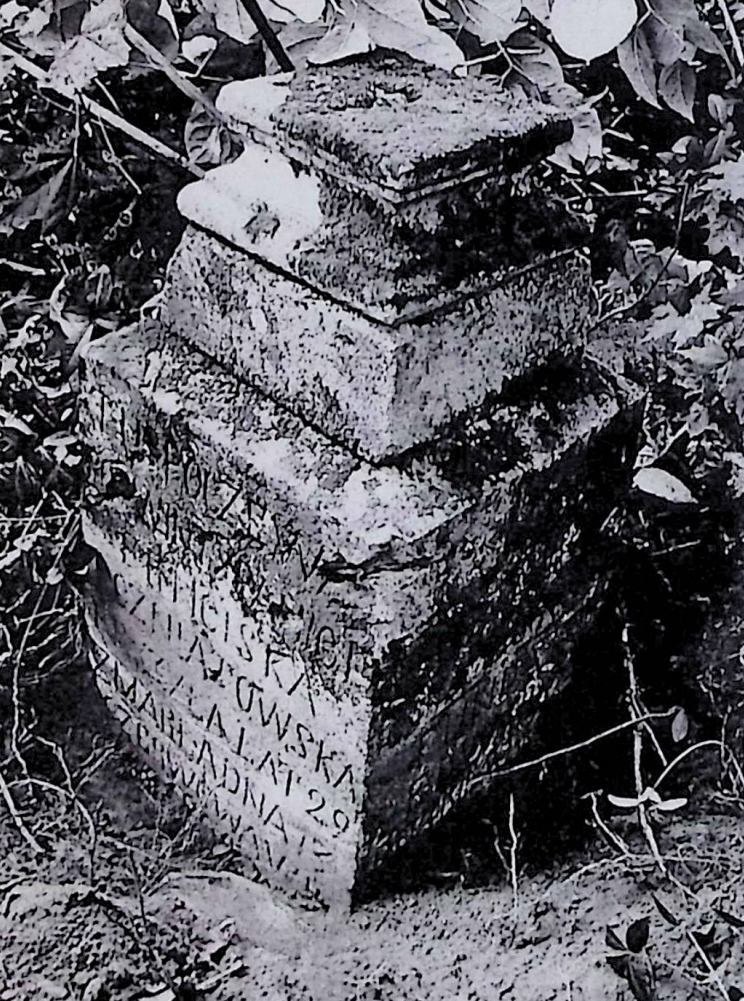 Photo montrant Tombstone of Franciszka Rożniatowska
