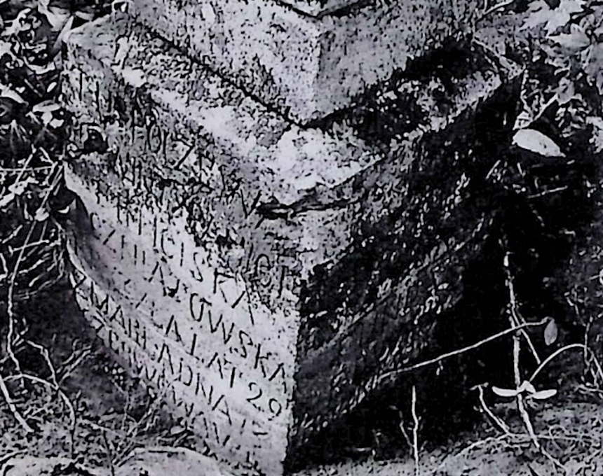 Photo montrant Tombstone of Franciszka Rożniatowska