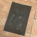 Fotografia przedstawiająca Zbigniew Boniek\'s footprint on the Promenade des Champions in Monaco