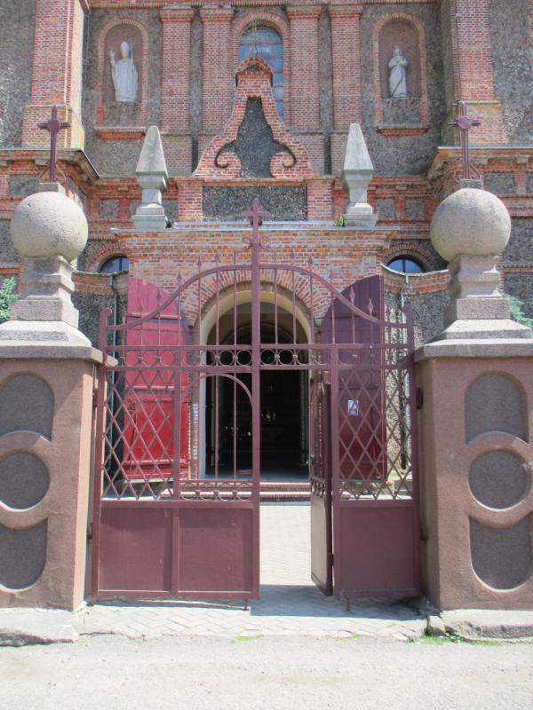 Fotografia przedstawiająca Catholic church in Turgeli