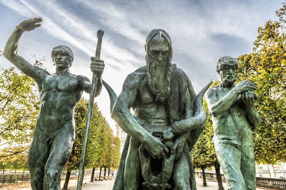 Fotografia przedstawiająca Monument to the Sons of Cain by Paul Landowski in Paris