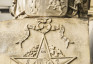 Photo showing Mass grave of members of the National Government in the Montmartre cemetery in Paris