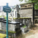 Fotografia przedstawiająca Avenue des Polonais avenue in the Montmartre cemetery in Paris