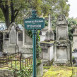 Photo showing Avenue des Polonais avenue in the Montmartre cemetery in Paris