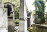 Photo showing Mass grave with the remains of Prince Jozef Jan Giedroyc in the Montmartre cemetery in Paris
