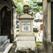 Fotografia przedstawiająca Tomb of Izydor Sobański coat of arms Junosza in Montmartre cemetery in Paris