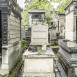 Fotografia przedstawiająca Grób Jana Edwarda Matuszyńskiego na cmentarzu Montmartre