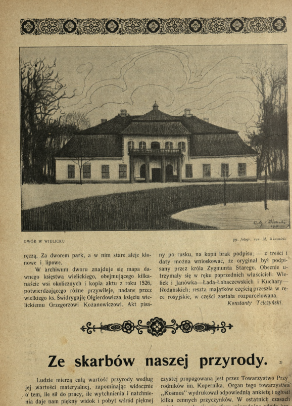 Fotografia przedstawiająca Wielicko Manor