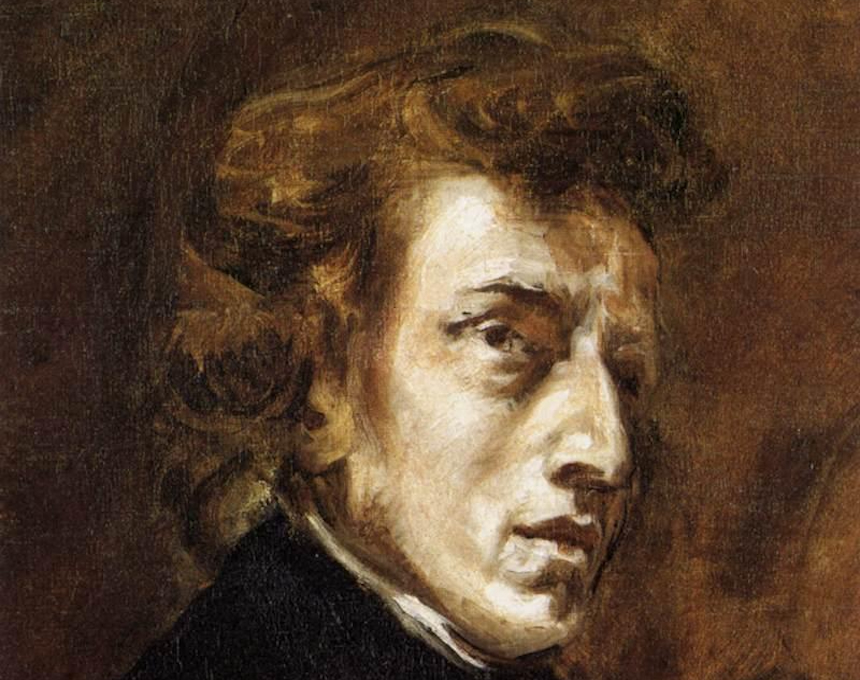 Photo montrant Portrait de Frédéric Chopin au Louvre à Paris