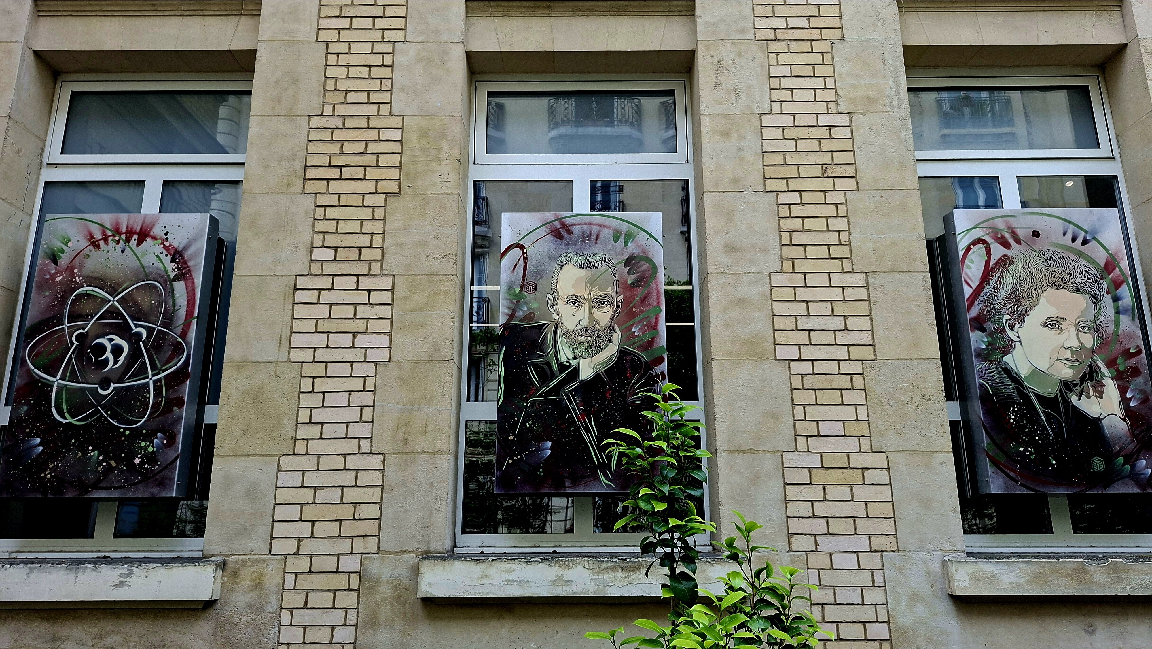 Fotografia przedstawiająca Muzeum Curie w Paryżu