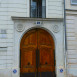 Fotografia przedstawiająca Plaque commemorating the residence of Marie Skłodowska-Curie in Paris