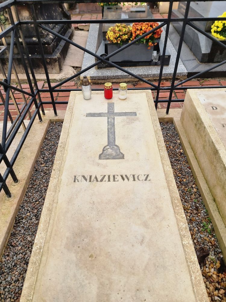 Photo showing Tombstones of Julian Ursyn Niemcewicz and Karol Otto Kniaziewicz in the Montmorency cemetery