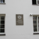Photo showing Czeslaw Milosz Memorial Plaque at Vilnius University