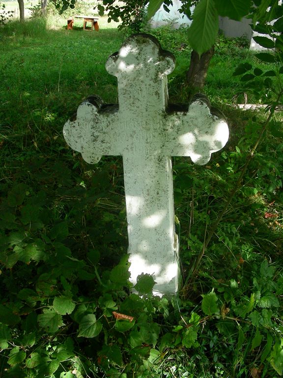 Tombstone of Tadeusz Gudzyk, cemetery in Soroki, state from 2006