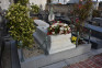 Photo montrant Pierre tombale de Helena Paderewski au cimetière de Montmorency