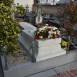 Photo montrant Pierre tombale de Helena Paderewski au cimetière de Montmorency