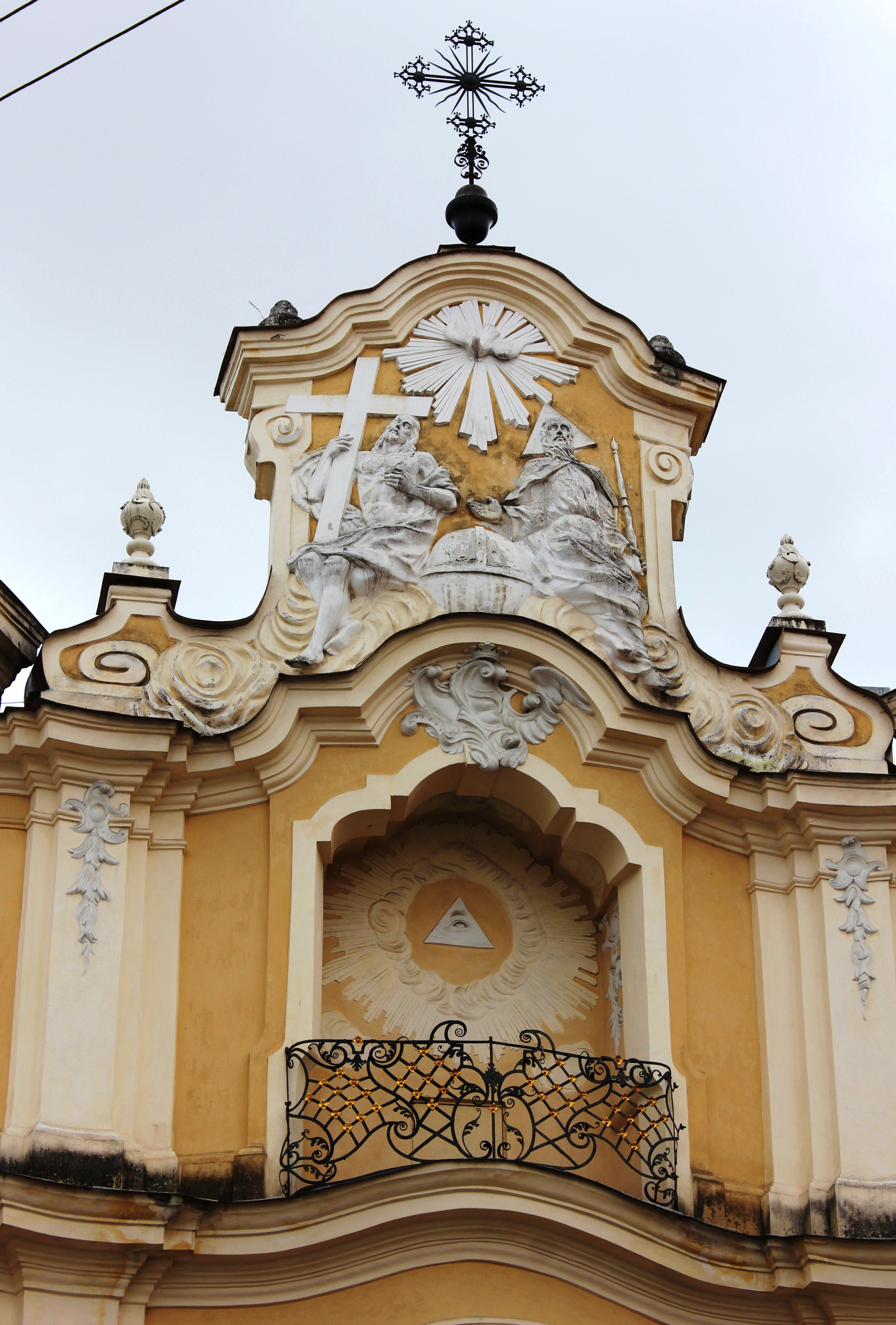 Fotografia przedstawiająca Conrad\'s cell in the Basilian monastery in Vilnius