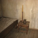 Fotografia przedstawiająca Conrad\'s cell in the Basilian monastery in Vilnius