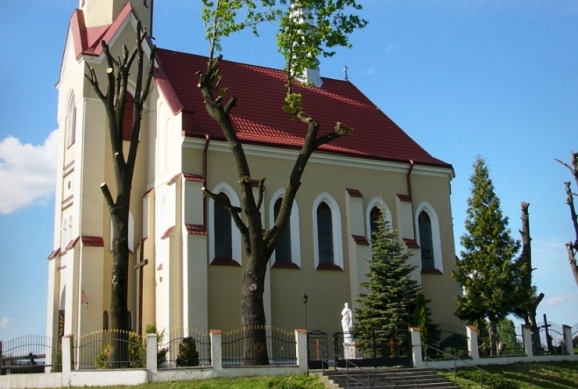 Fotografia przedstawiająca St Catherine of Alexandria Parish Church in Mysatycze