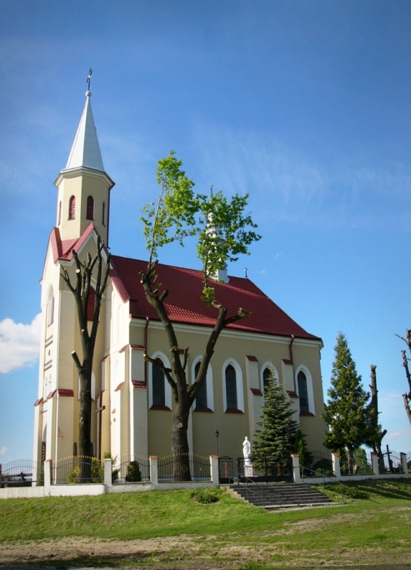 Fotografia przedstawiająca St Catherine of Alexandria Parish Church in Mysatycze