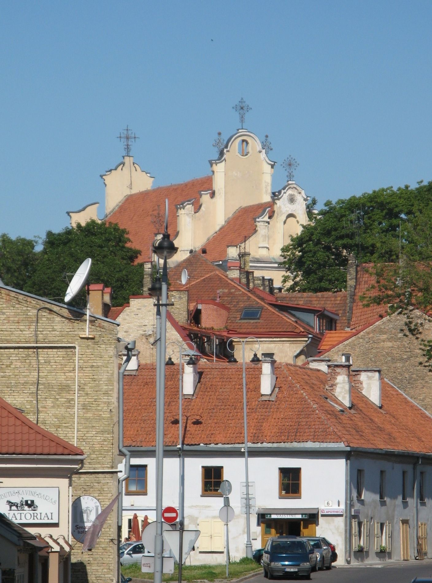 Fotografia przedstawiająca Wileńskie adresy Czesława Milosza