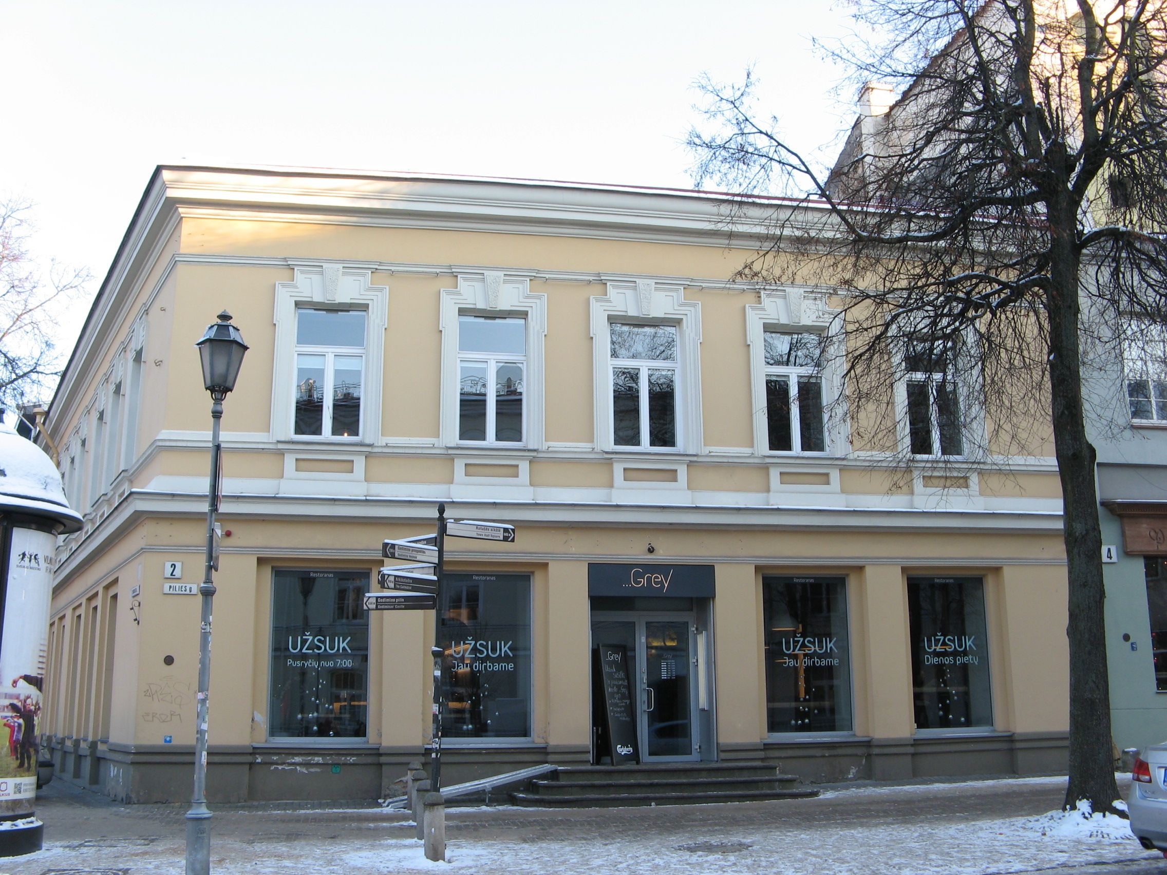 Fotografia przedstawiająca Czesław Milosz\'s Vilnius addresses