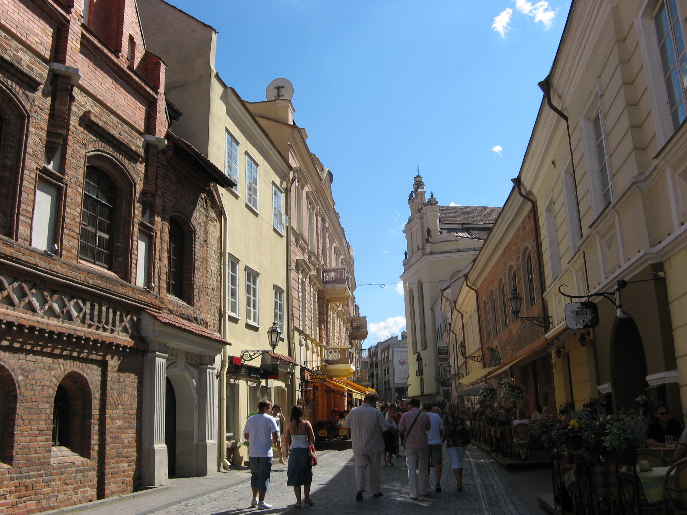 Fotografia przedstawiająca Czesław Milosz\'s Vilnius addresses