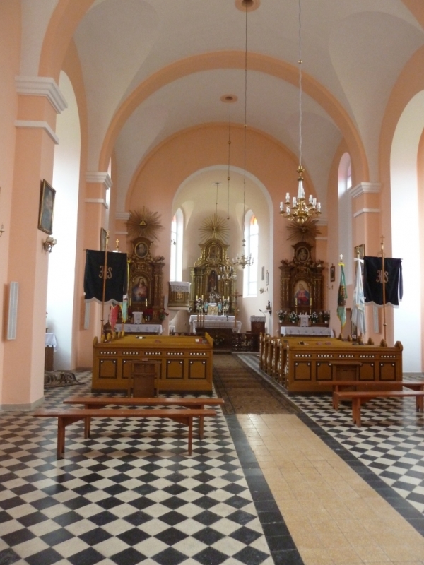 Fotografia przedstawiająca Kościół parafialny pw. Świętego Mikołaja w Radochońcach