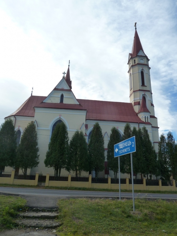 Fotografia przedstawiająca Parish Church of St. Joseph in Trzcieniec