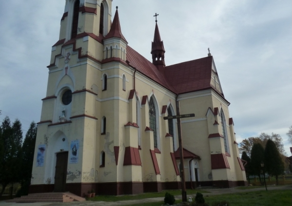 Fotografia przedstawiająca Parish Church of St. Joseph in Trzcieniec