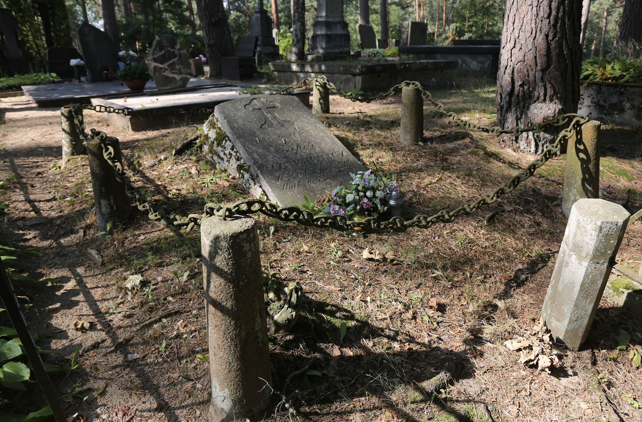 Fotografia przedstawiająca Tombstone of Leopold Mazurkiewicz