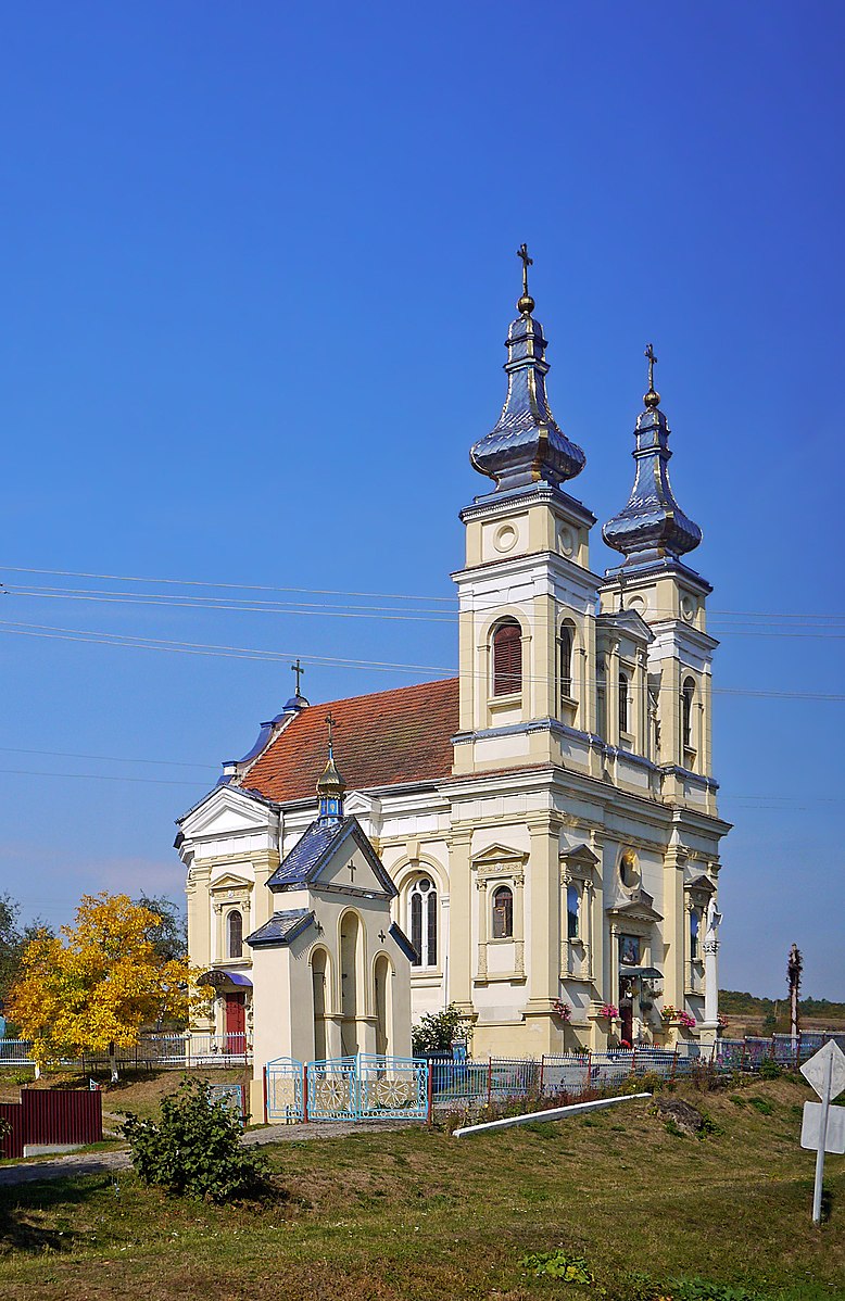 Fotografia przedstawiająca Parish Church of the Nativity of the Blessed Virgin Mary in Korostatin