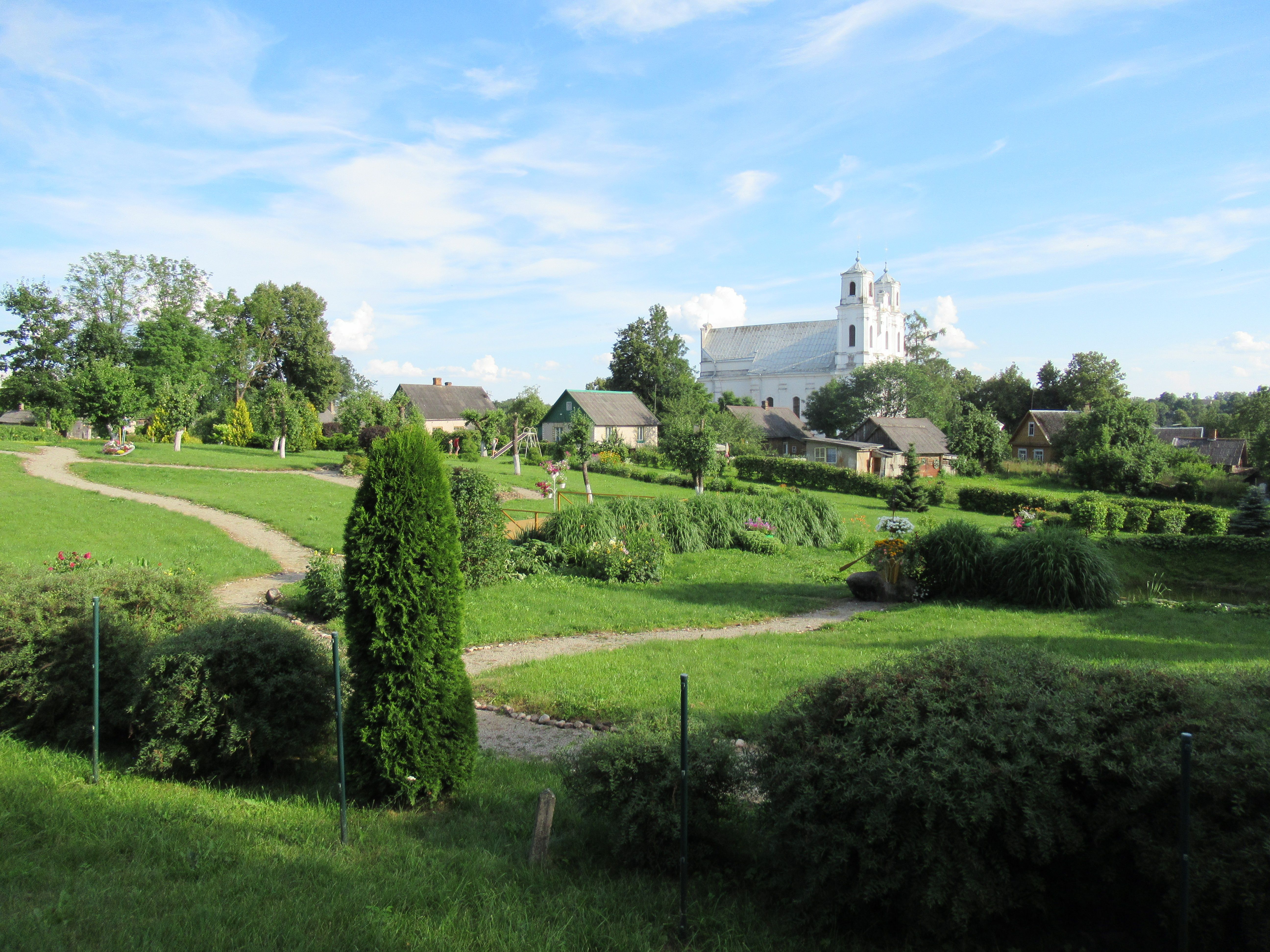 Photo montrant Église de l\'Assomption de la Vierge Marie à Przydruisk (Piedrui) )