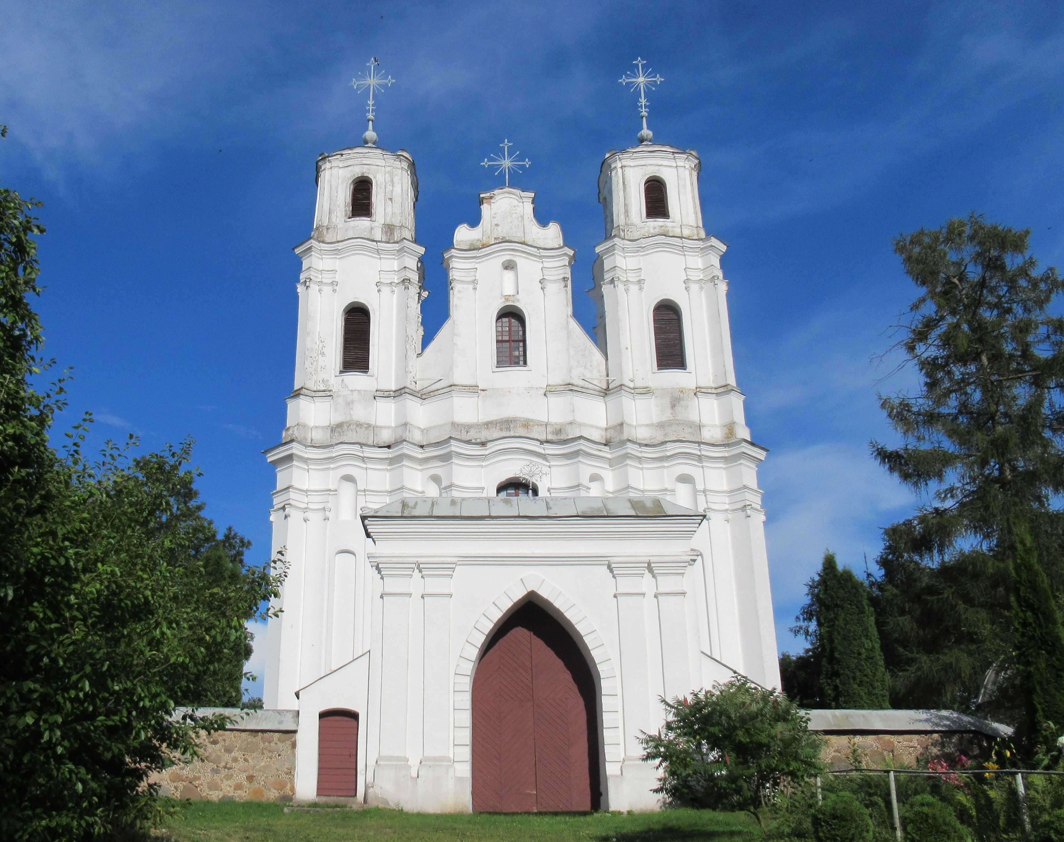 Photo montrant Église de l\'Assomption de la Vierge Marie à Przydruisk (Piedrui) )