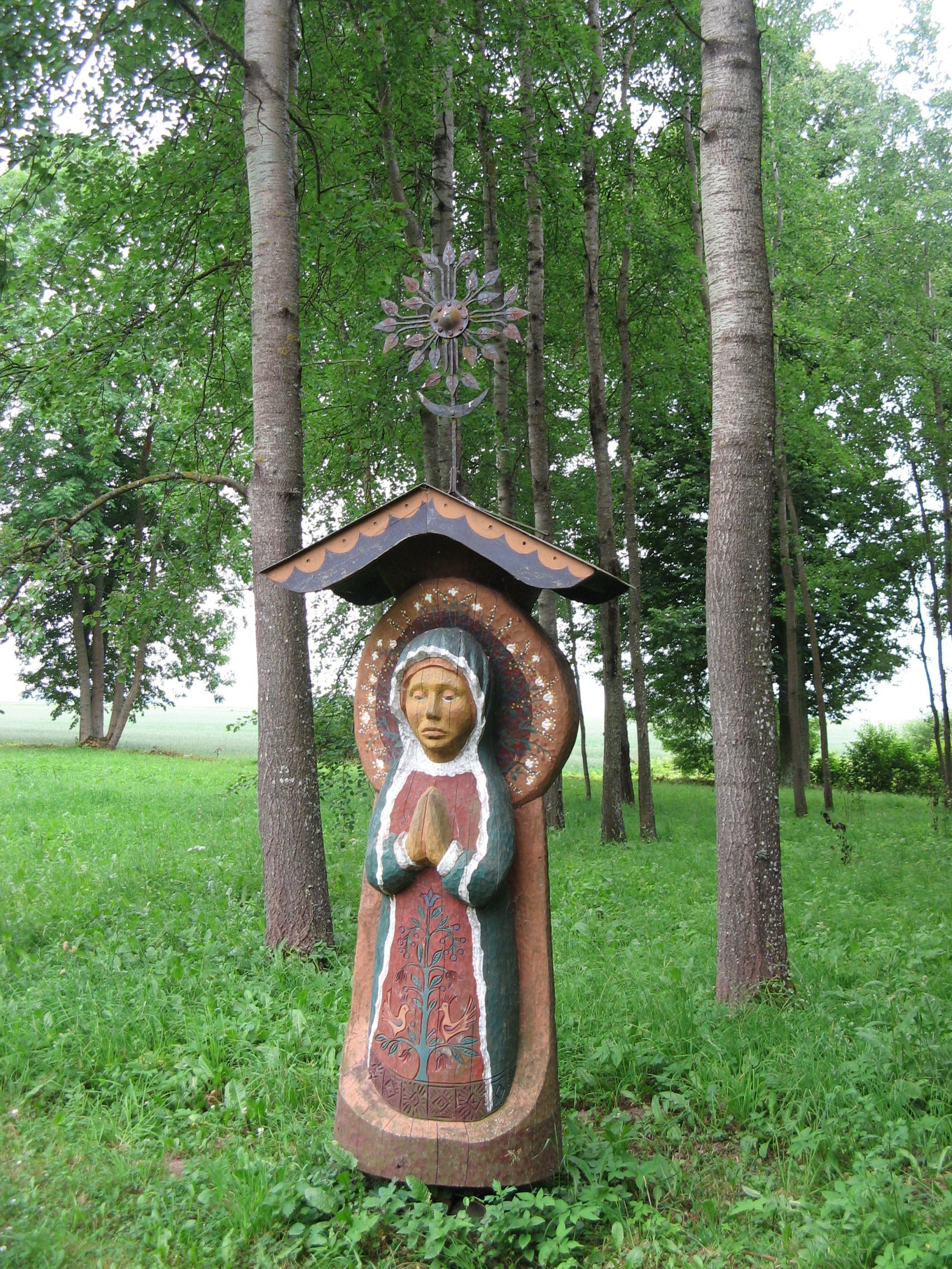 Fotografia przedstawiająca Remains of the Milosz family manor complex in Šetejny