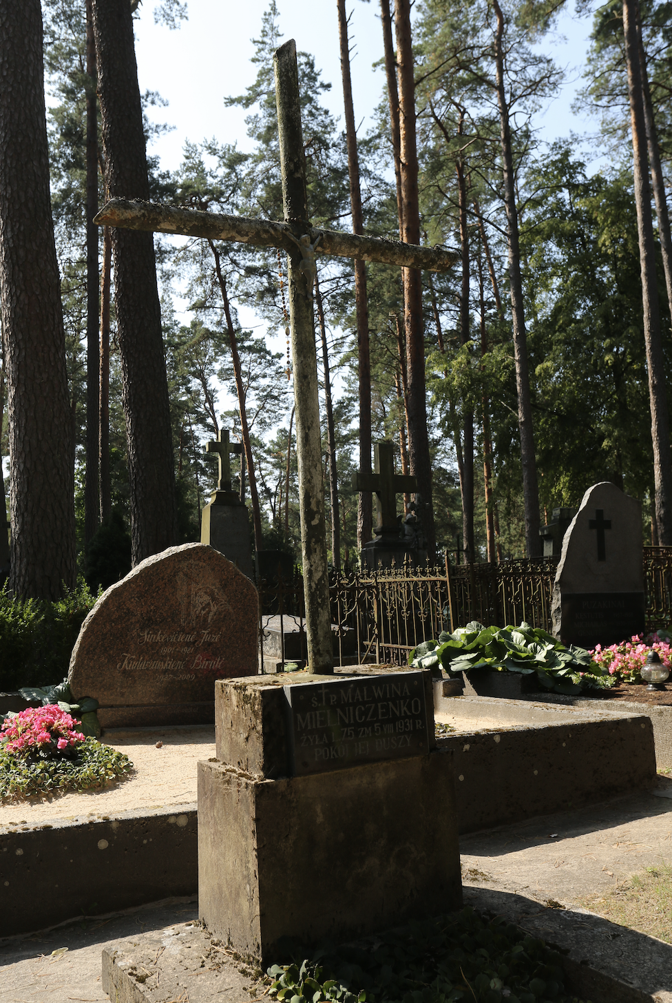 Fotografia przedstawiająca Nagrobek Malwiny Mielniczenko