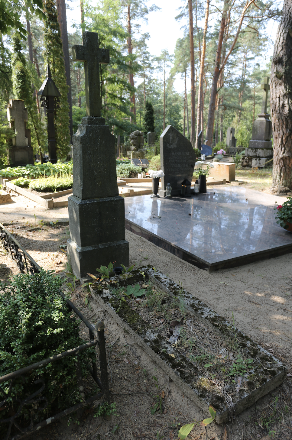 Fotografia przedstawiająca Tombstone of Irena and Maria Prosinski