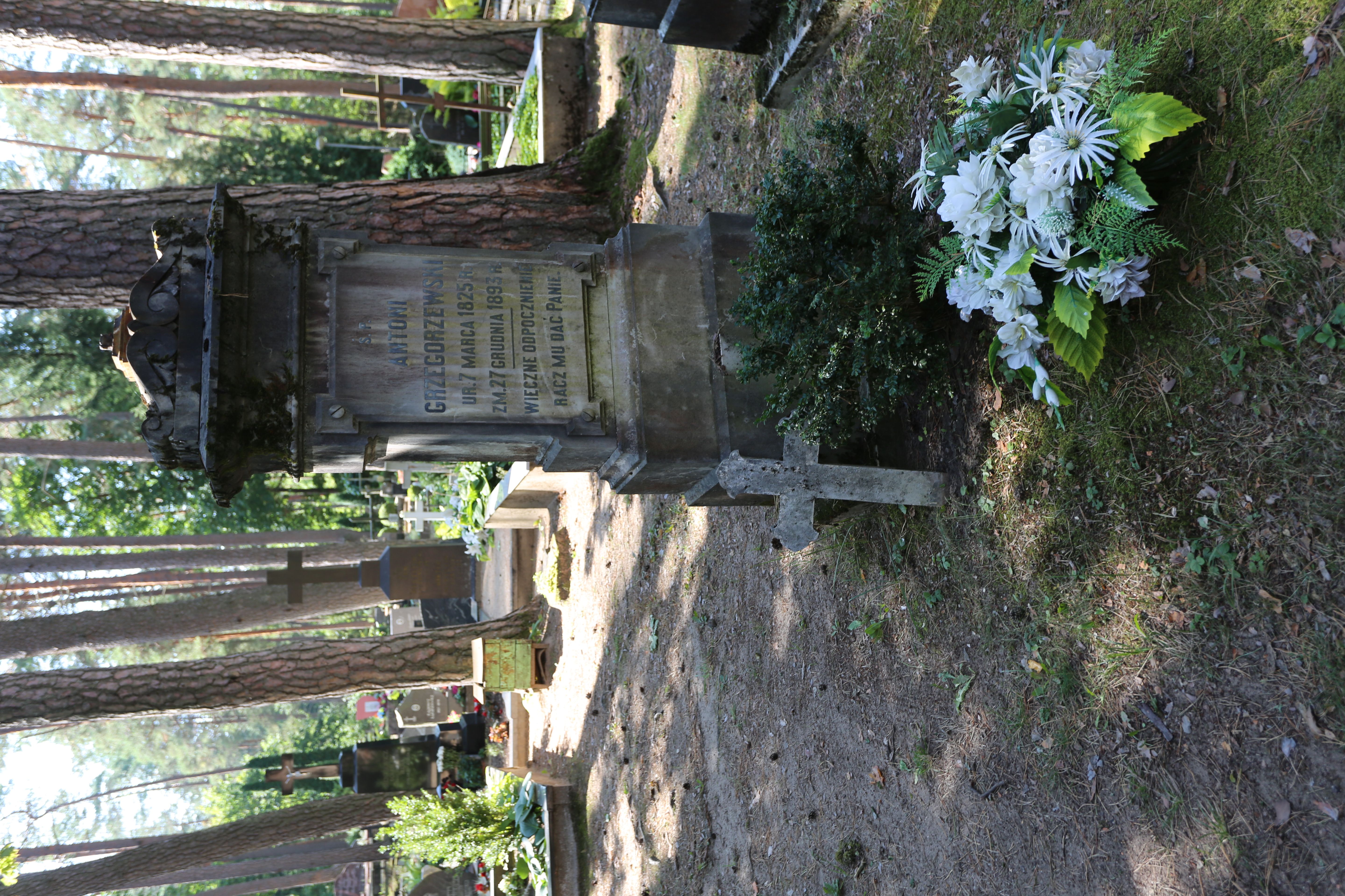 Fotografia przedstawiająca Tombstone of Antoni Grzegorzewski