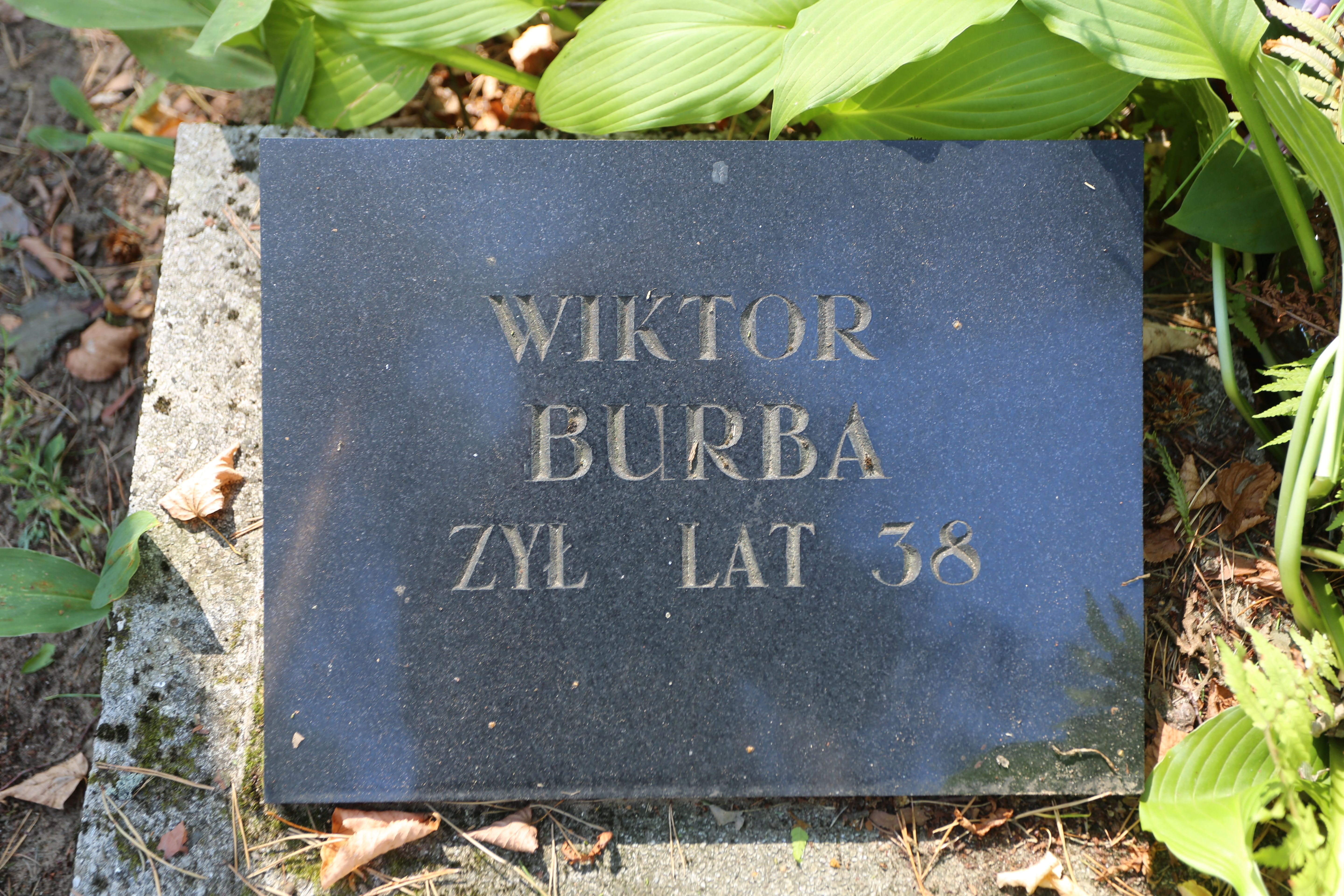 Fotografia przedstawiająca Tombstone of Antonina and Viktor Burba