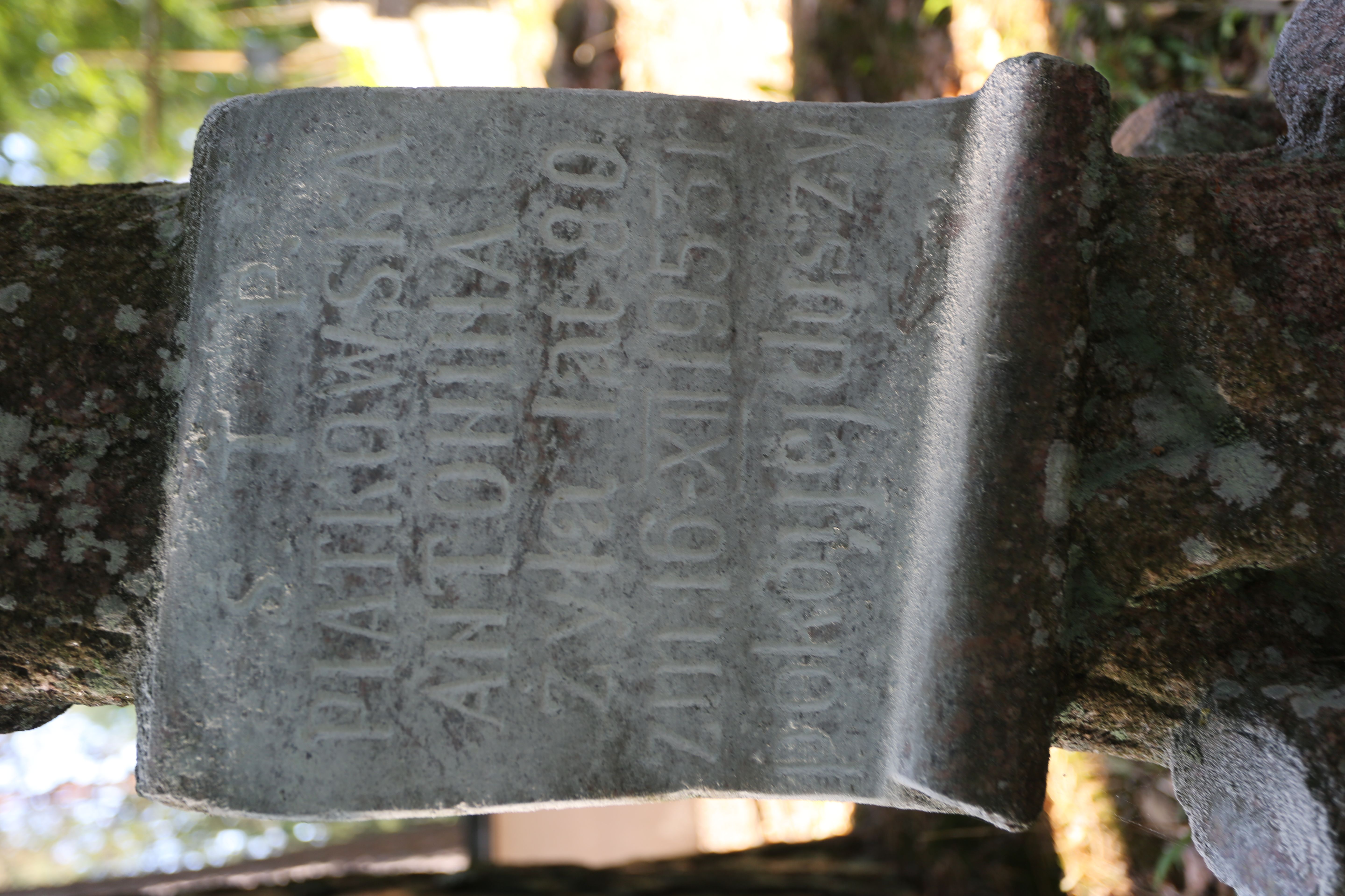 Fotografia przedstawiająca Tombstone of Antonina Płatkowska