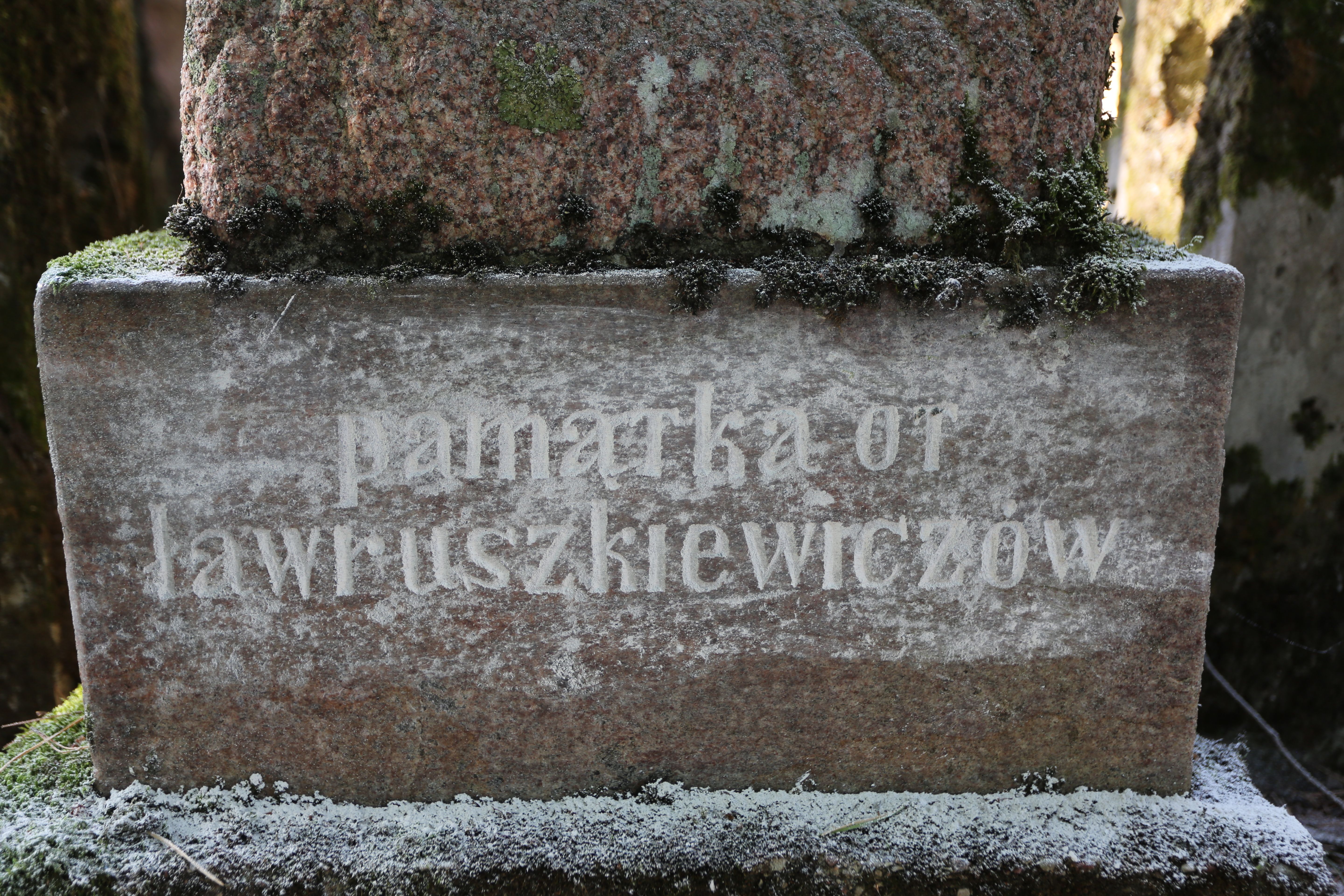 Fotografia przedstawiająca Tombstone of Antonina Płatkowska