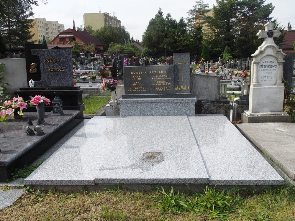 Fotografia przedstawiająca Tombstone of the Sztułów family