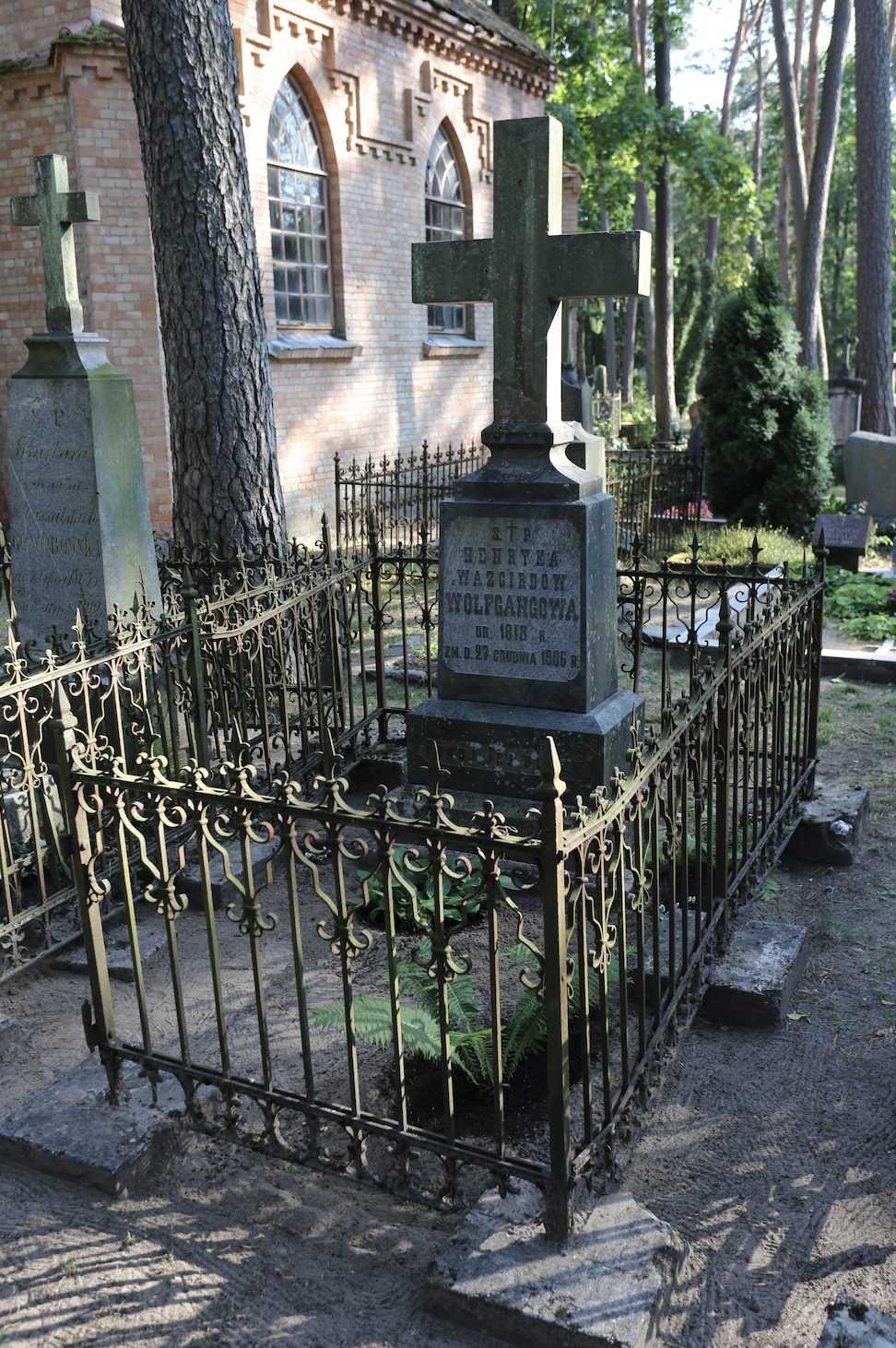 Fotografia przedstawiająca Gravestone of Henrikka Wolfgangová